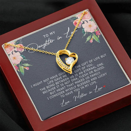 Daughter In Law Forever Love Necklace SO182T - Charming Present
