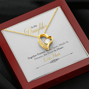 To My Daughter - Together Forever - Forever Love Necklace SO156VW