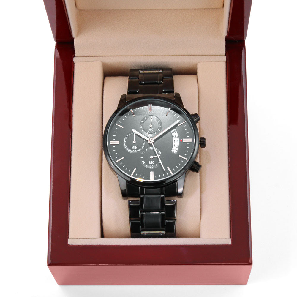 To My Husband - I Love You - Chronograph Watch DF01
