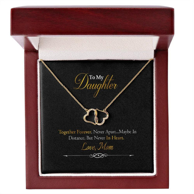 To My Daughter - Together Forever - Everlasting Love Necklace SO156V2 - Charming Present