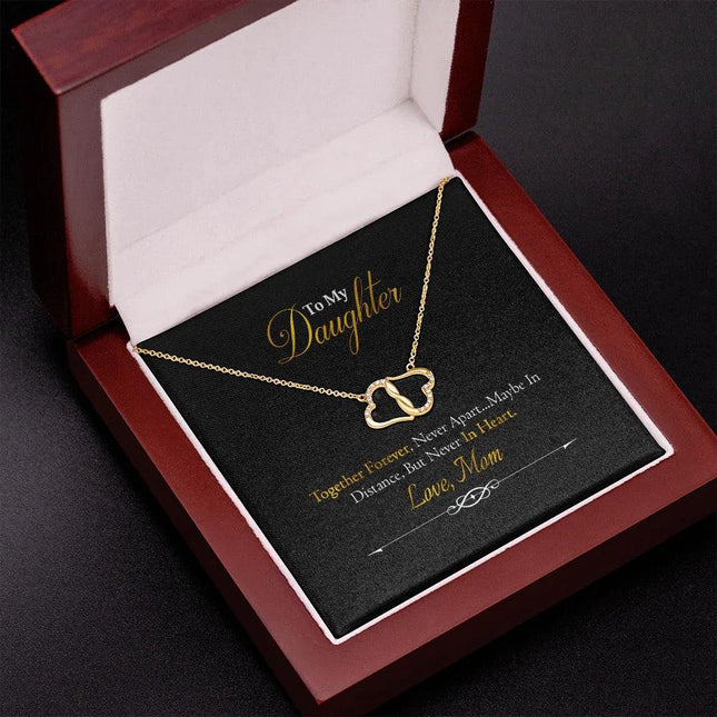 To My Daughter - Together Forever - Everlasting Love Necklace SO156V2 - Charming Present