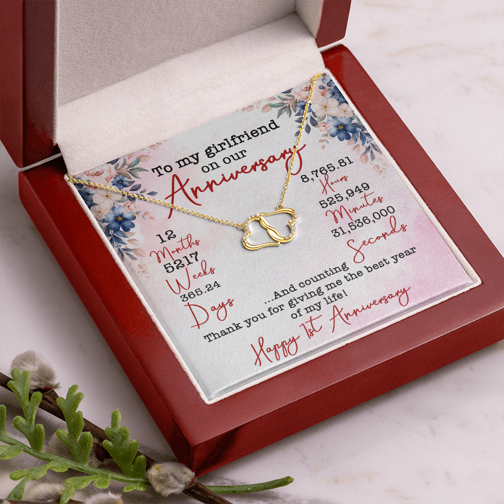 To My Girlfriend On Our Anniversary - Luxury Necklace SO02v4