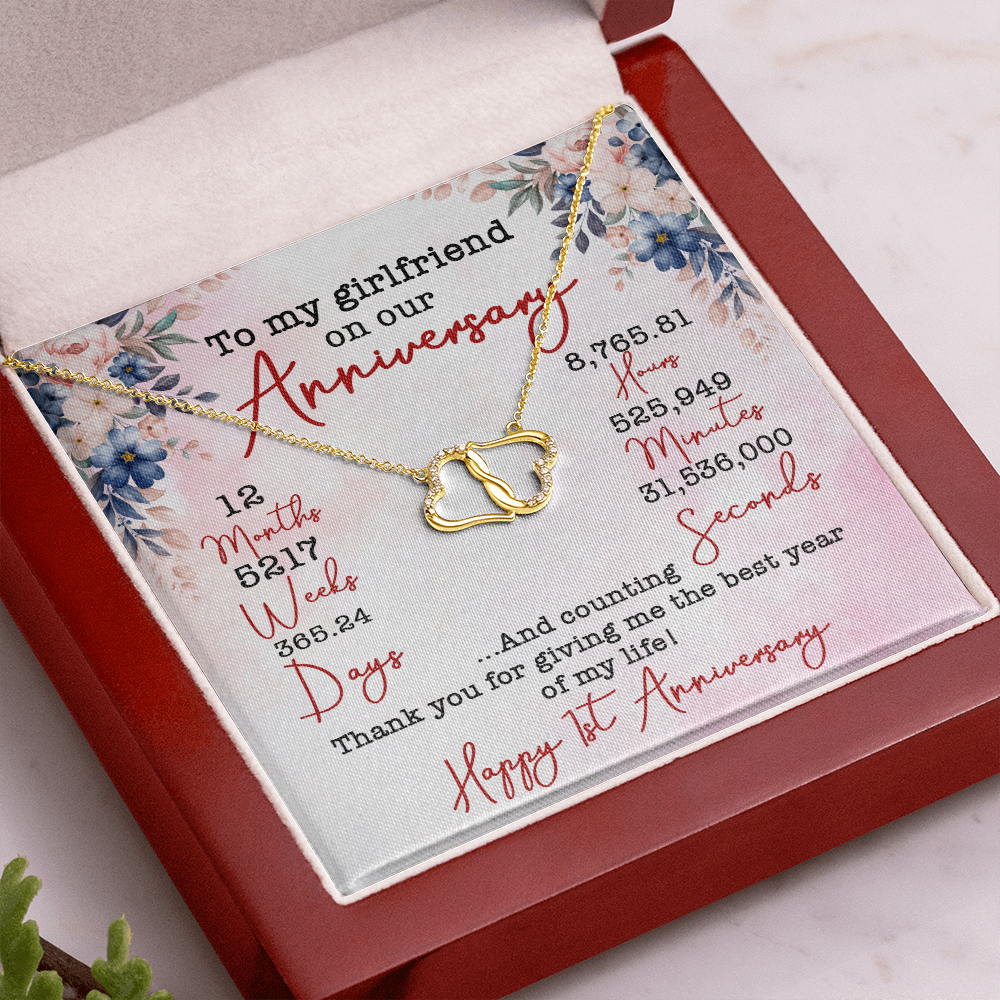 To My Girlfriend On Our Anniversary - Luxury Necklace SO02v4