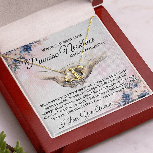 When You Wear This Promise Necklace Always Remember - Luxury Necklace SO04v4 - Charming Present