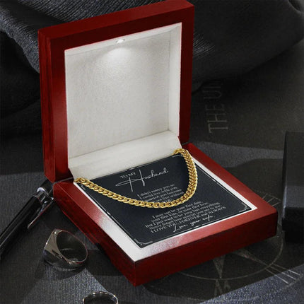 To My Husband - Never Forget How Special You Are To Me - Cuban Link Chain SO84T - Charming Present