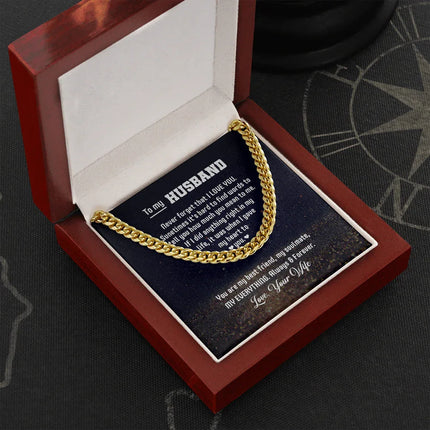 To My Husband - You Are My Everything - Cuban Link Chain KT06 - Charming Present