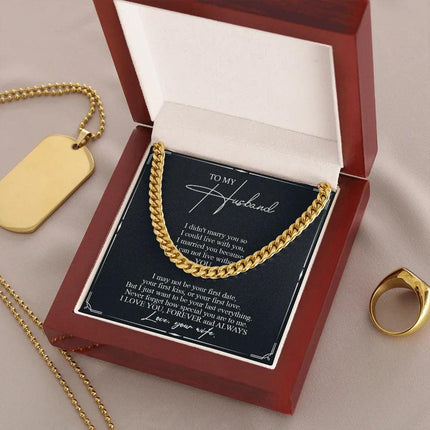 To My Husband - Never Forget How Special You Are To Me - Cuban Link Chain SO84T - Charming Present