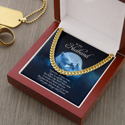 To My Husband You Are Still The Man That Makes My Heart Skip A Beat Cuban SO34 - Charming Present