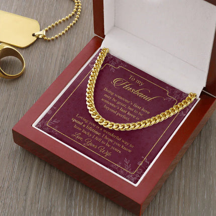 To My Husband Loving You Is A Wonderful Way To Spend A Lifetime Cuban SO35 - Charming Present