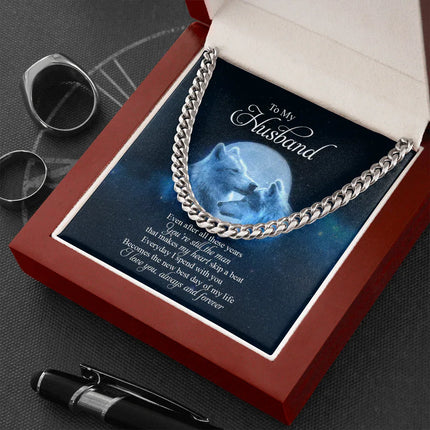 To My Husband You Are Still The Man That Makes My Heart Skip A Beat Cuban SO34 - Charming Present