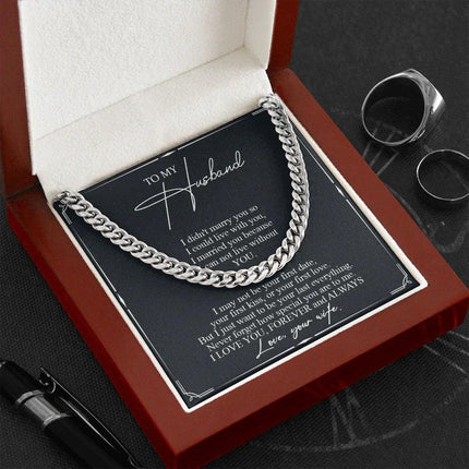 To My Husband - Never Forget How Special You Are To Me - Cuban Link Chain SO84T - Charming Present