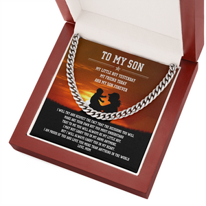 To My Son - I Am Proud Of You - Cuban Link Chain SO84