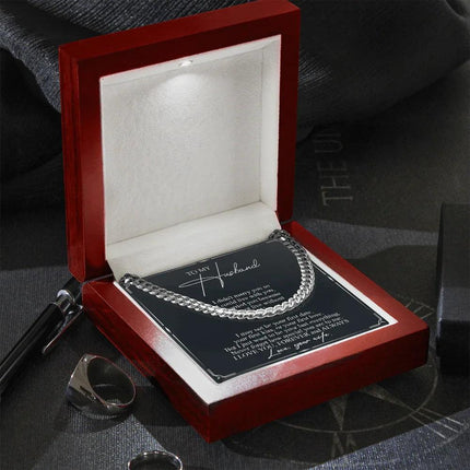 To My Husband - Never Forget How Special You Are To Me - Cuban Link Chain SO84T - Charming Present