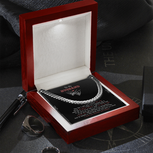 To My Husband - You Complete Me & I Love You - Cuban Link Chain SO92V