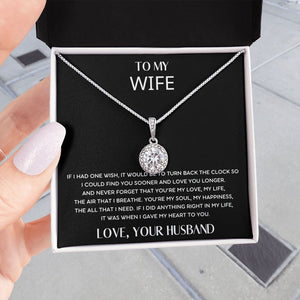 HUSBAND WIFE - YOU'RE MY SOUL, MY HAPPINESS - ETERNAL HOPE NECKLACE