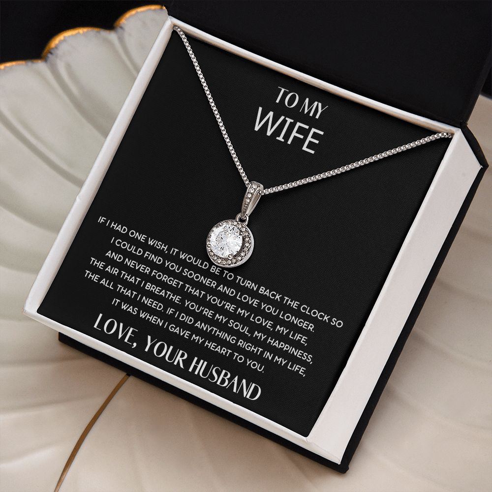 HUSBAND WIFE - YOU'RE MY SOUL, MY HAPPINESS - ETERNAL HOPE NECKLACE