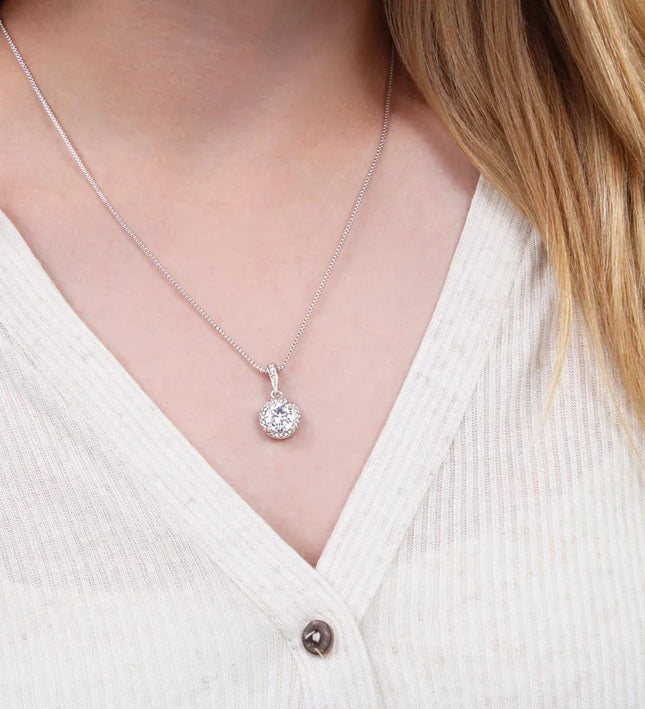 TO MY GIRLFRIEND ON OUR ANIVERSARY NECKLACE SO02v5 - Charming Present