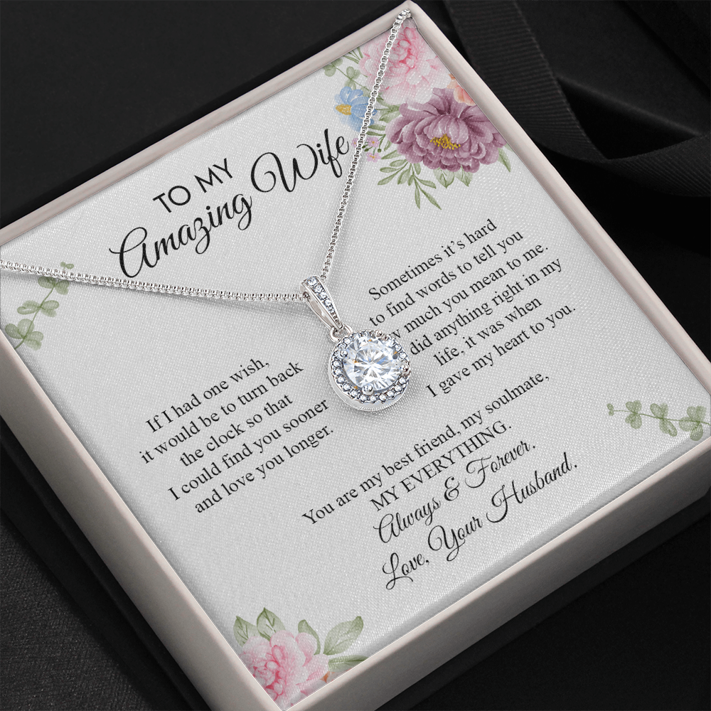 To My Amazing Wife - Love You Longer - Necklace SO20v5