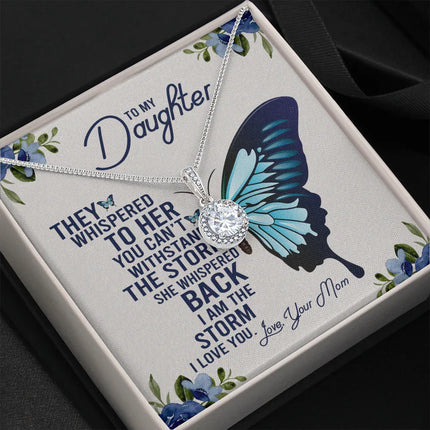 To My Daughter - I Love You - Necklace SO66 - Charming Present