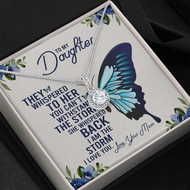 To My Daughter - I Love You - Necklace SO66 - Charming Present