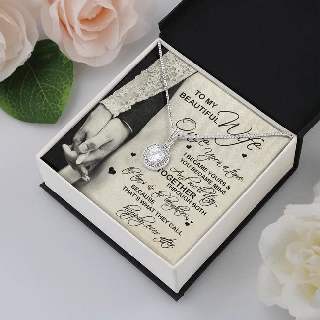 To My Wife - We'll Stay Together - Necklace SO56 - Charming Present