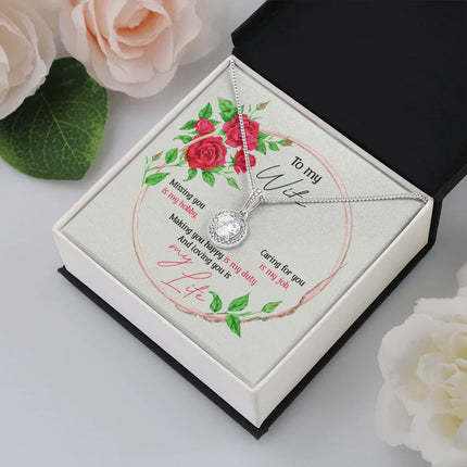To My Wife - Missing You - Necklace KT19 - Charming Present