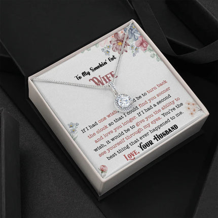 To My Smokin' Hot Wife - Love You Longer - Necklace DR01v5 - Charming Present