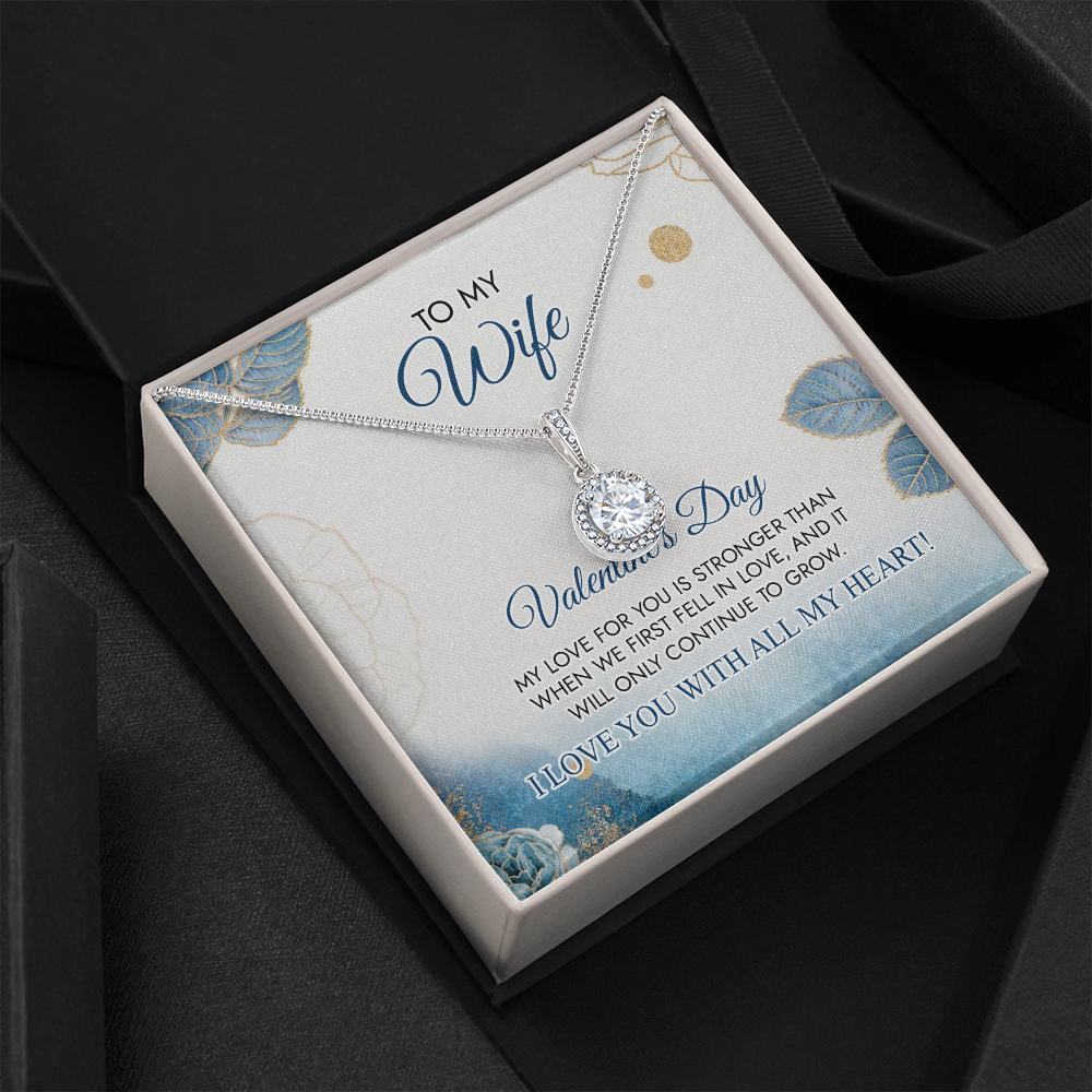 To My Wife - Happy Valentine's Day - Necklace SO23v5.2