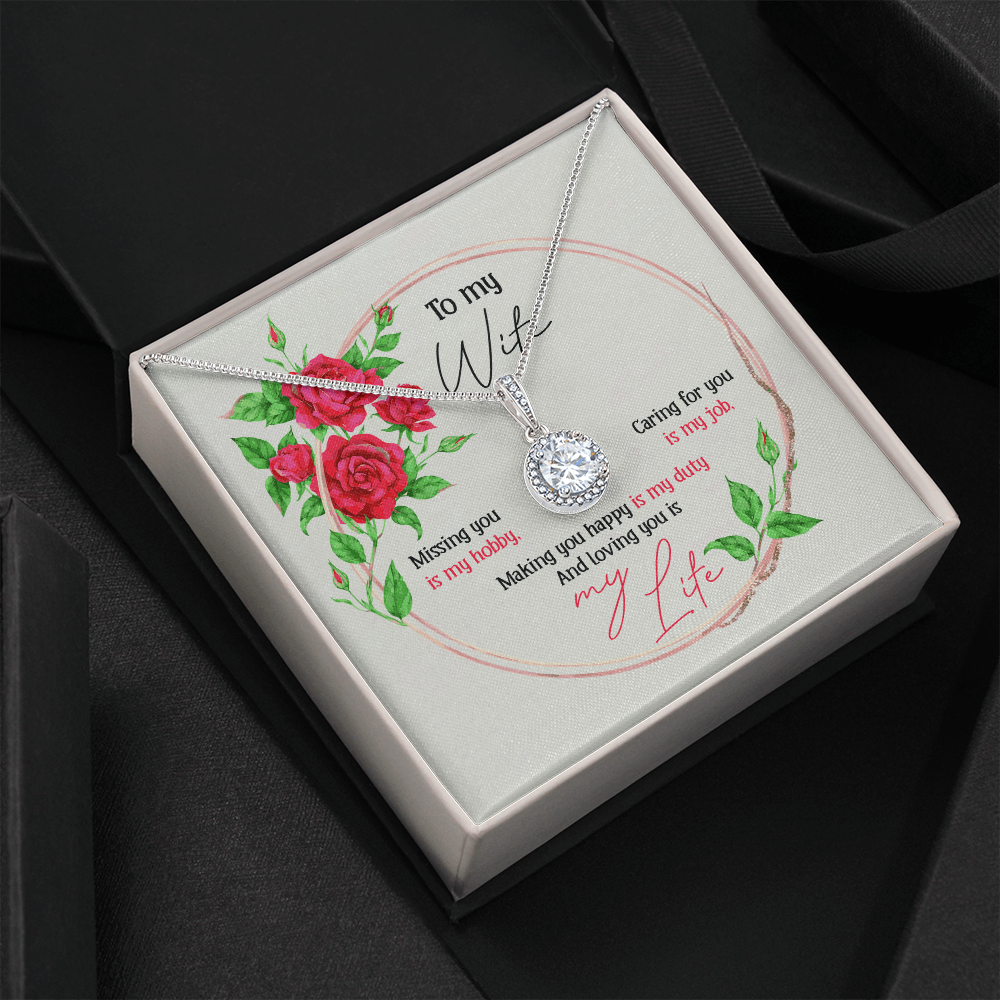 To My Wife - Missing You - Necklace KT19