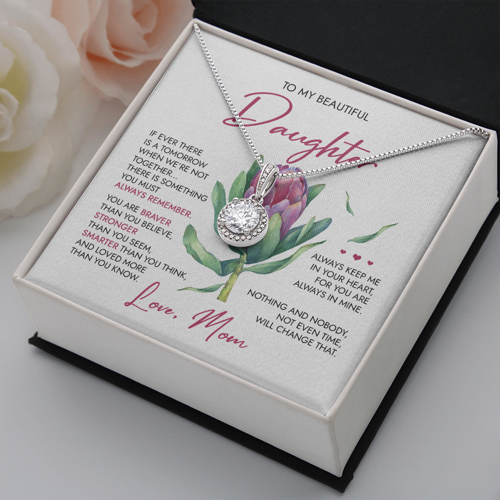 To My Beautiful Daughter - Always Remember - Necklace SO39