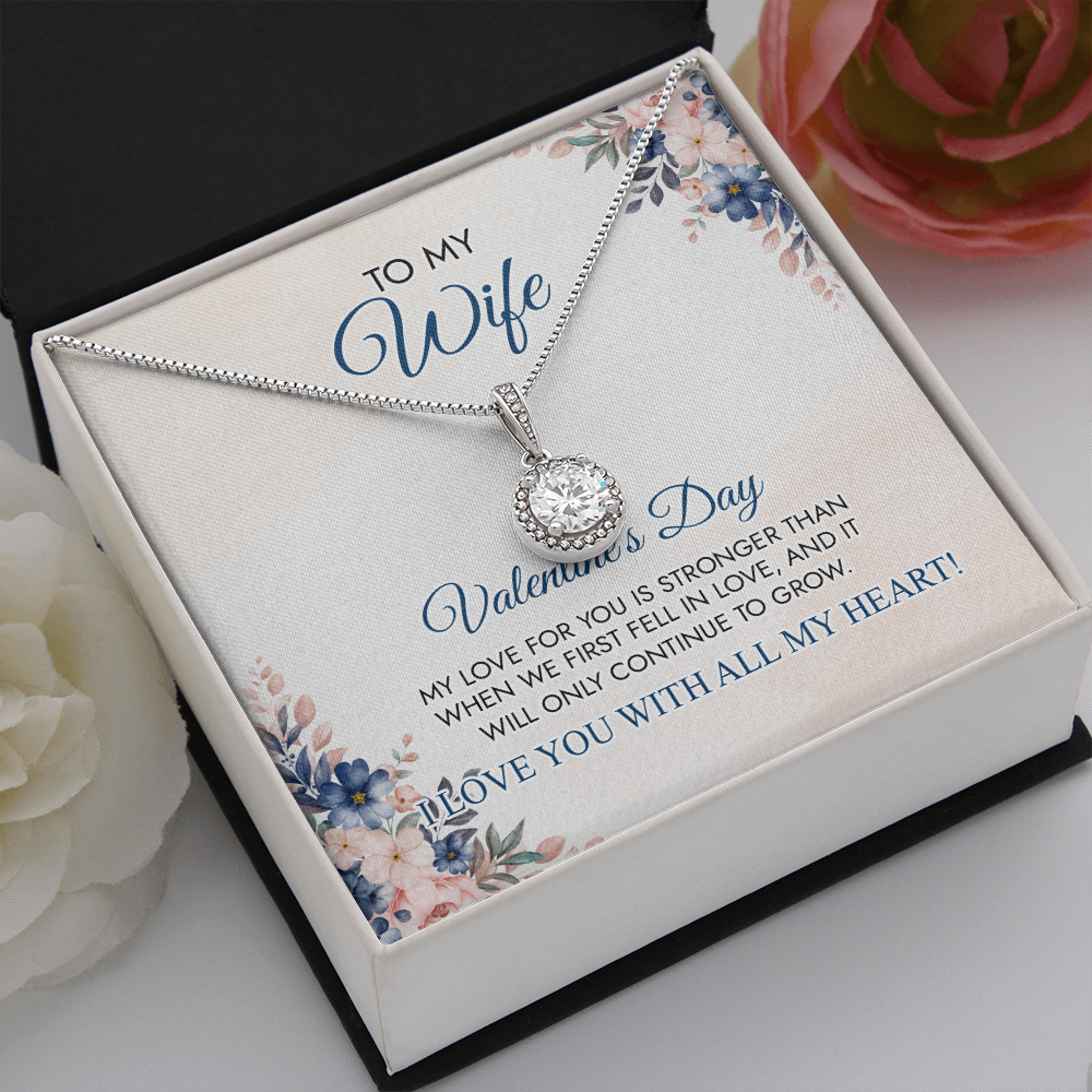 To My Wife - Happy Valentine's Day - Necklace SO23v5.1