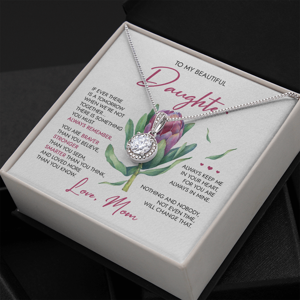 To My Beautiful Daughter - Always Remember - Necklace SO39