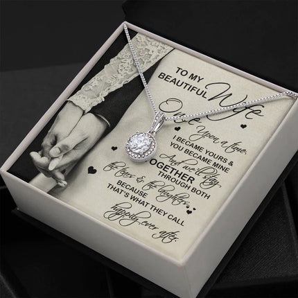 To My Wife - We'll Stay Together - Necklace SO56 - Charming Present