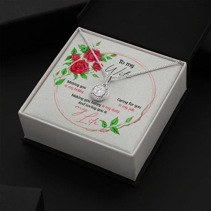 To My Wife - Missing You - Necklace KT19 - Charming Present