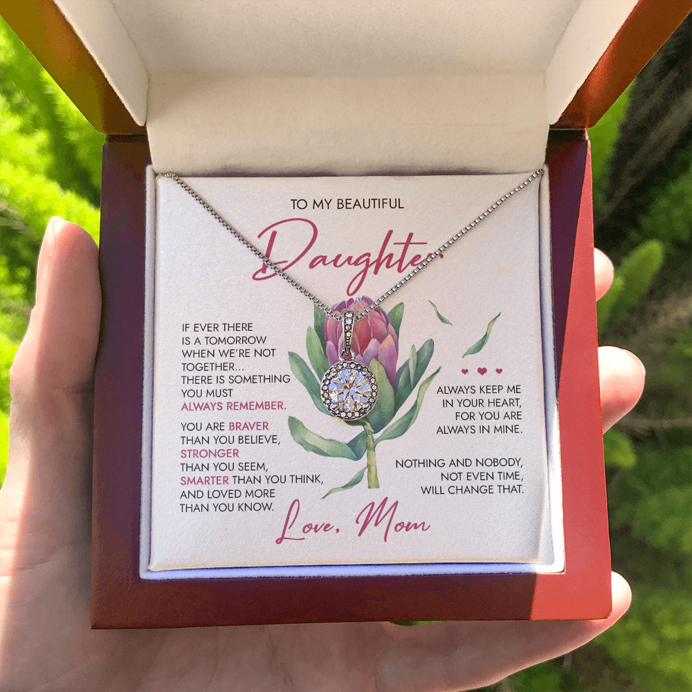 To My Beautiful Daughter - Always Remember - Necklace SO39