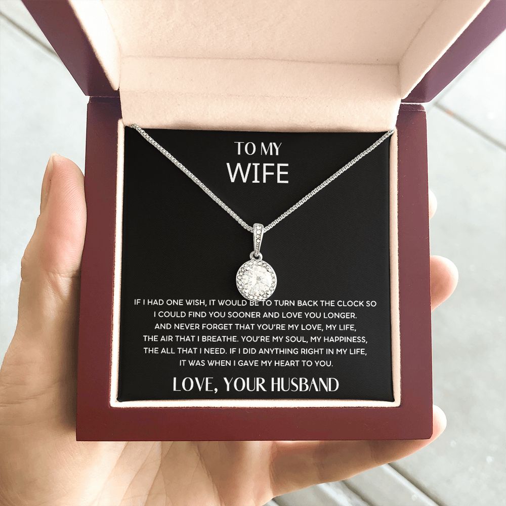 HUSBAND WIFE - YOU'RE MY SOUL, MY HAPPINESS - ETERNAL HOPE NECKLACE