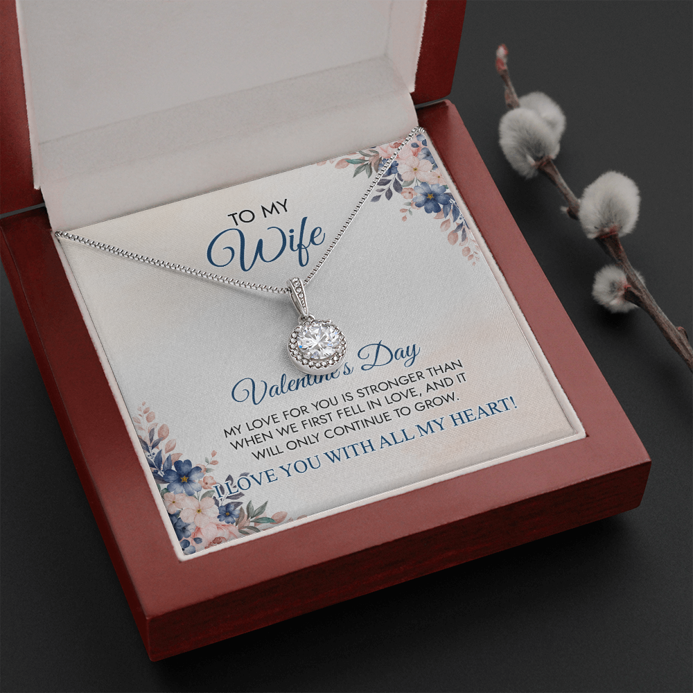 To My Wife - Happy Valentine's Day - Necklace SO23v5.1
