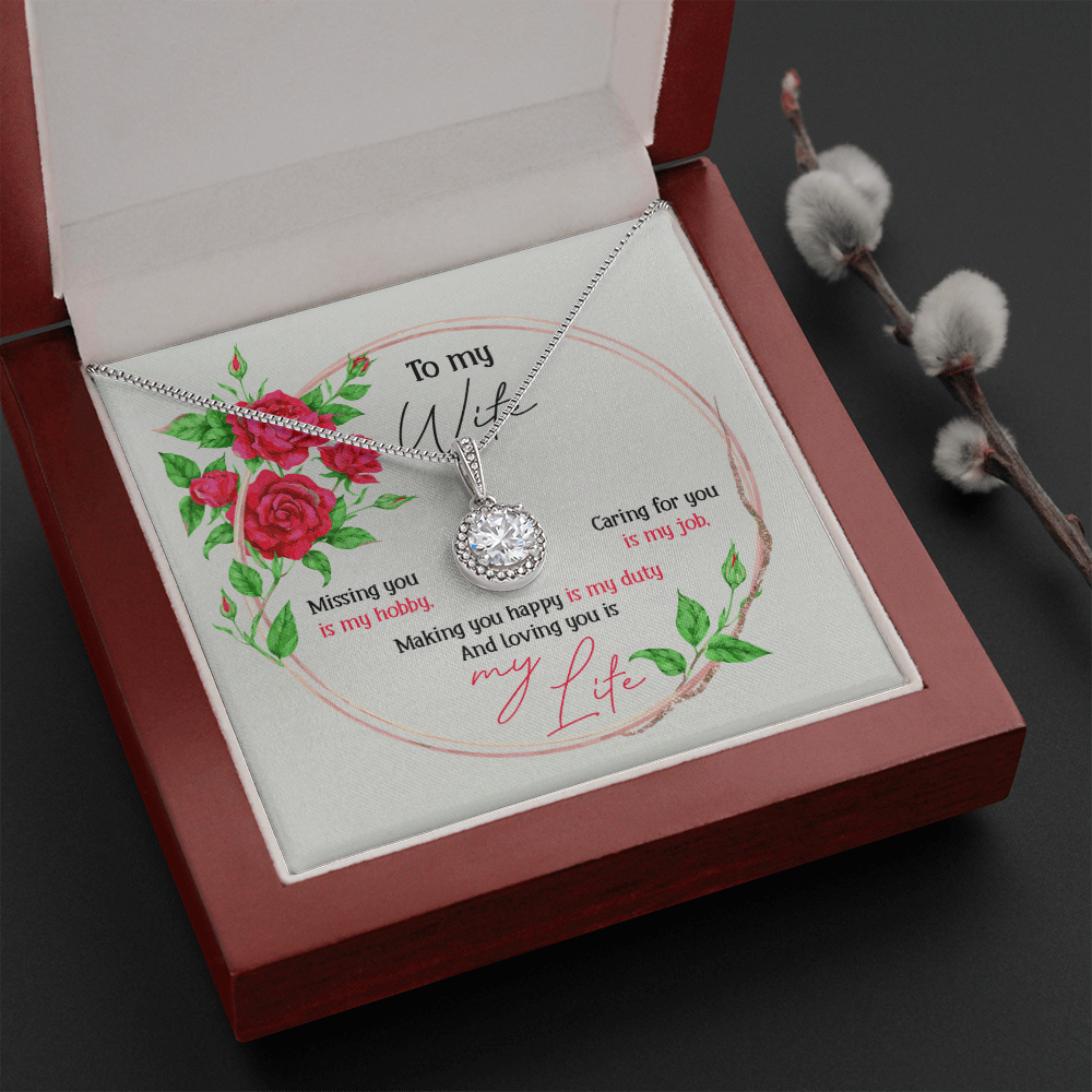 To My Wife - Missing You - Necklace KT19