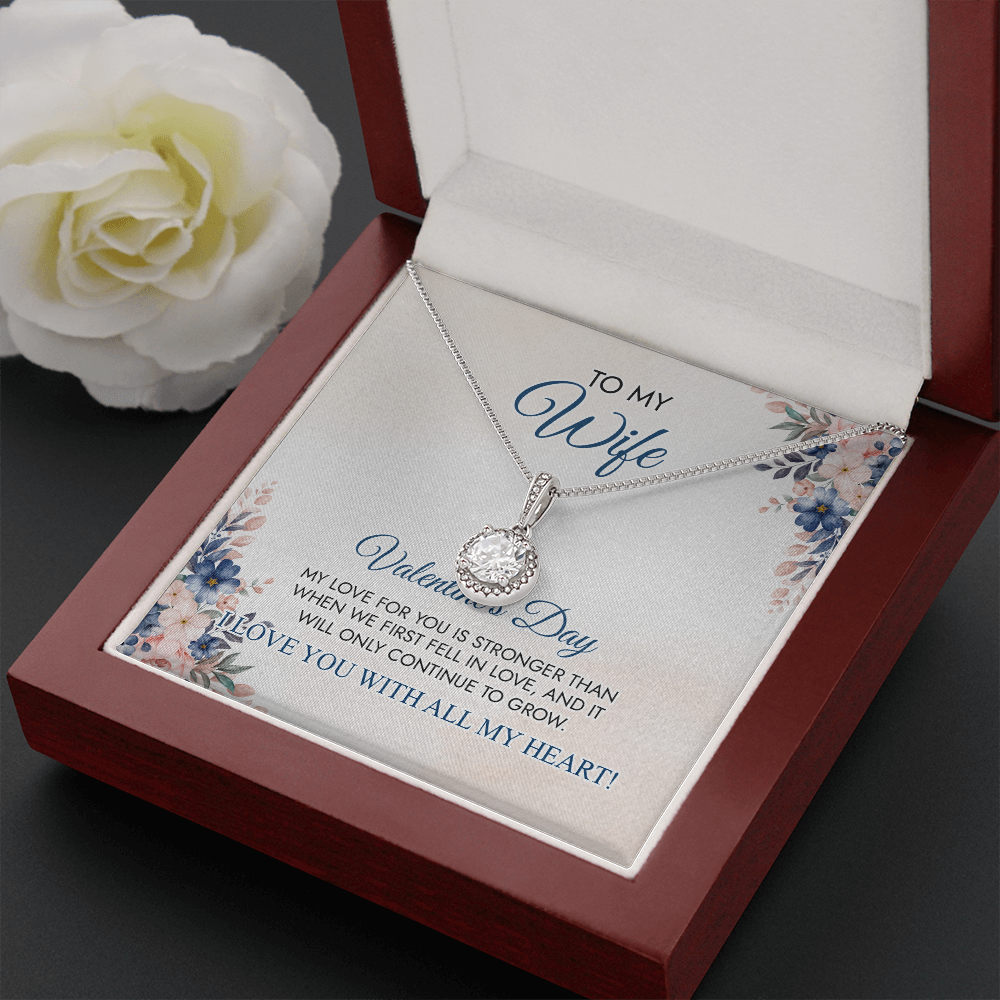 To My Wife - Happy Valentine's Day - Necklace SO23v5.1