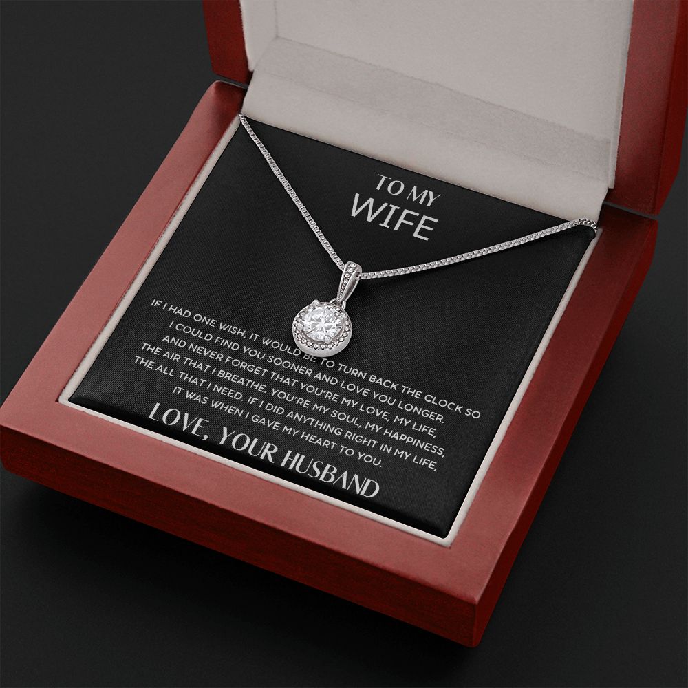 HUSBAND WIFE - YOU'RE MY SOUL, MY HAPPINESS - ETERNAL HOPE NECKLACE