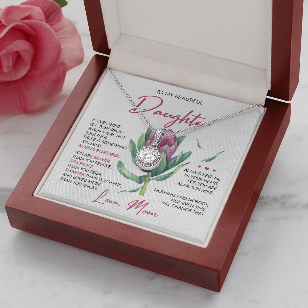 To My Beautiful Daughter - Always Remember - Necklace SO39