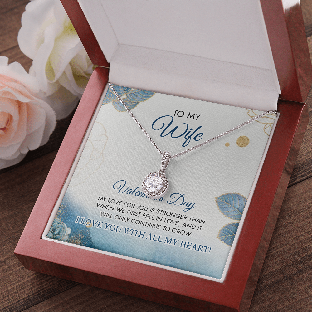 To My Wife - Happy Valentine's Day - Necklace SO23v5.2