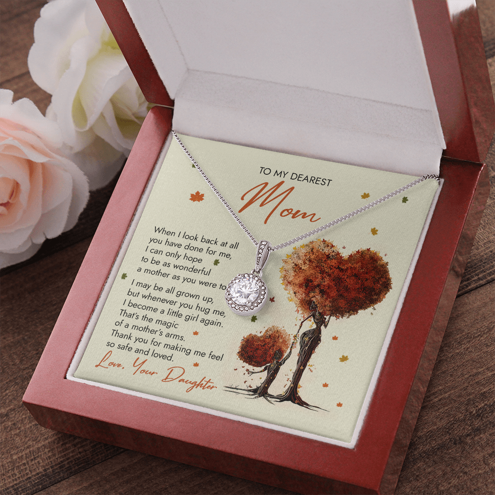 To My Dearest Mom - Safe And Love - Necklace SO38