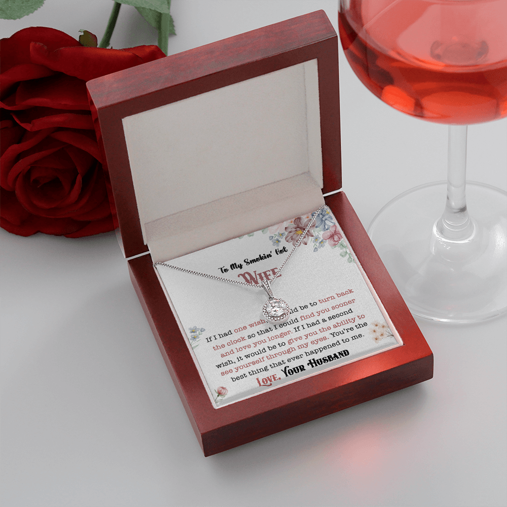 To My Smokin' Hot Wife - Love You Longer - Necklace DR01v5