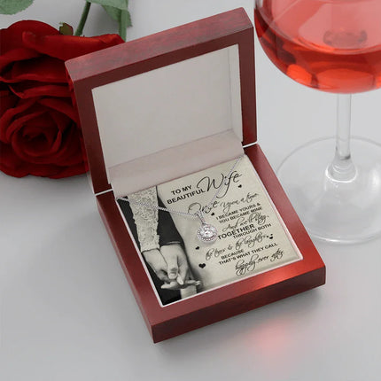 To My Wife - We'll Stay Together - Necklace SO56 - Charming Present