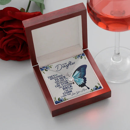 To My Daughter - I Love You - Necklace SO66 - Charming Present