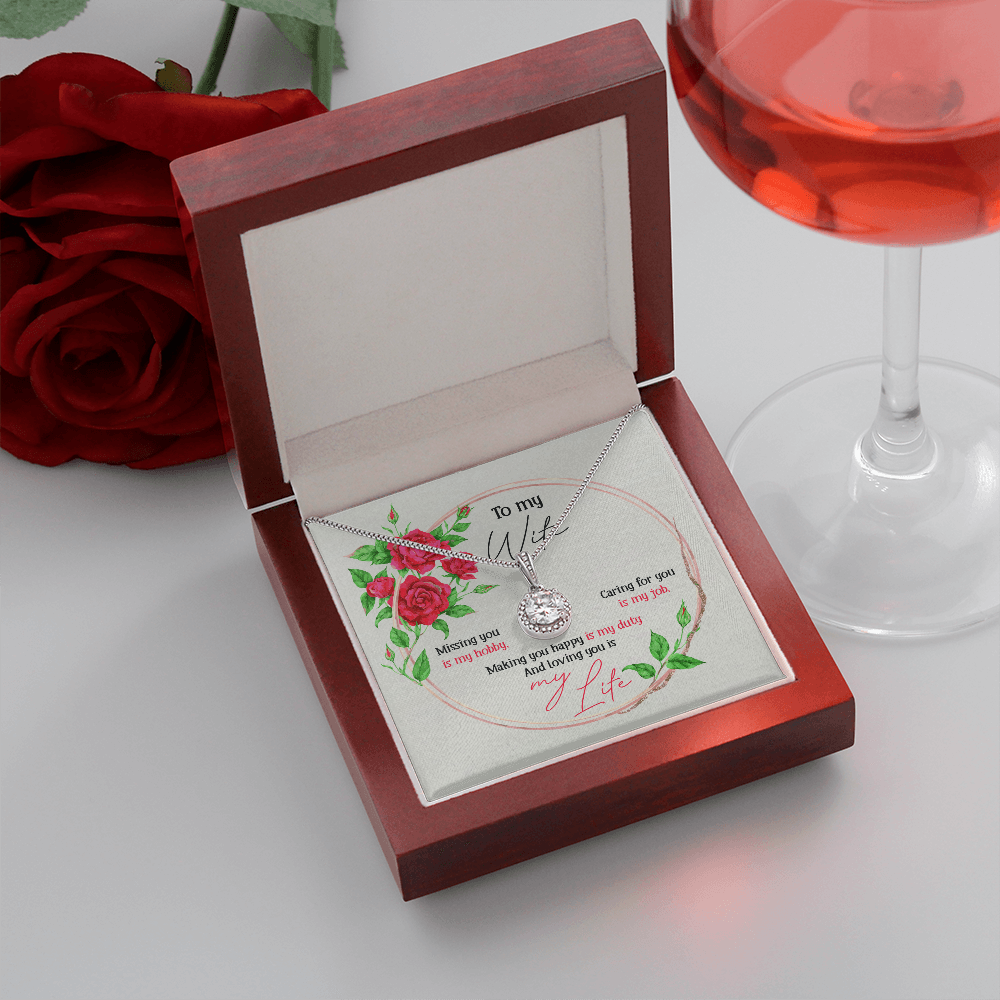 To My Wife - Missing You - Necklace KT19