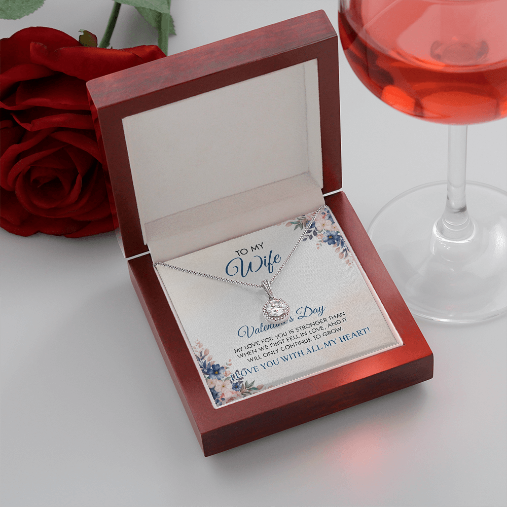 To My Wife - Happy Valentine's Day - Necklace SO23v5.1