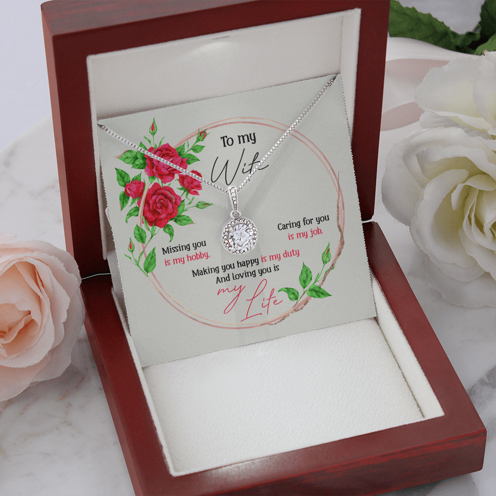 To My Wife - Missing You - Necklace KT19