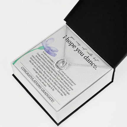 To My Daughter - I Hope You Dance - Lucky Necklace SO140T - Charming Present